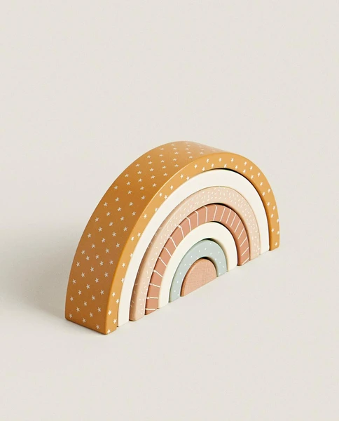 JOUET ENFANT ARC-EN-CIEL BLOCS