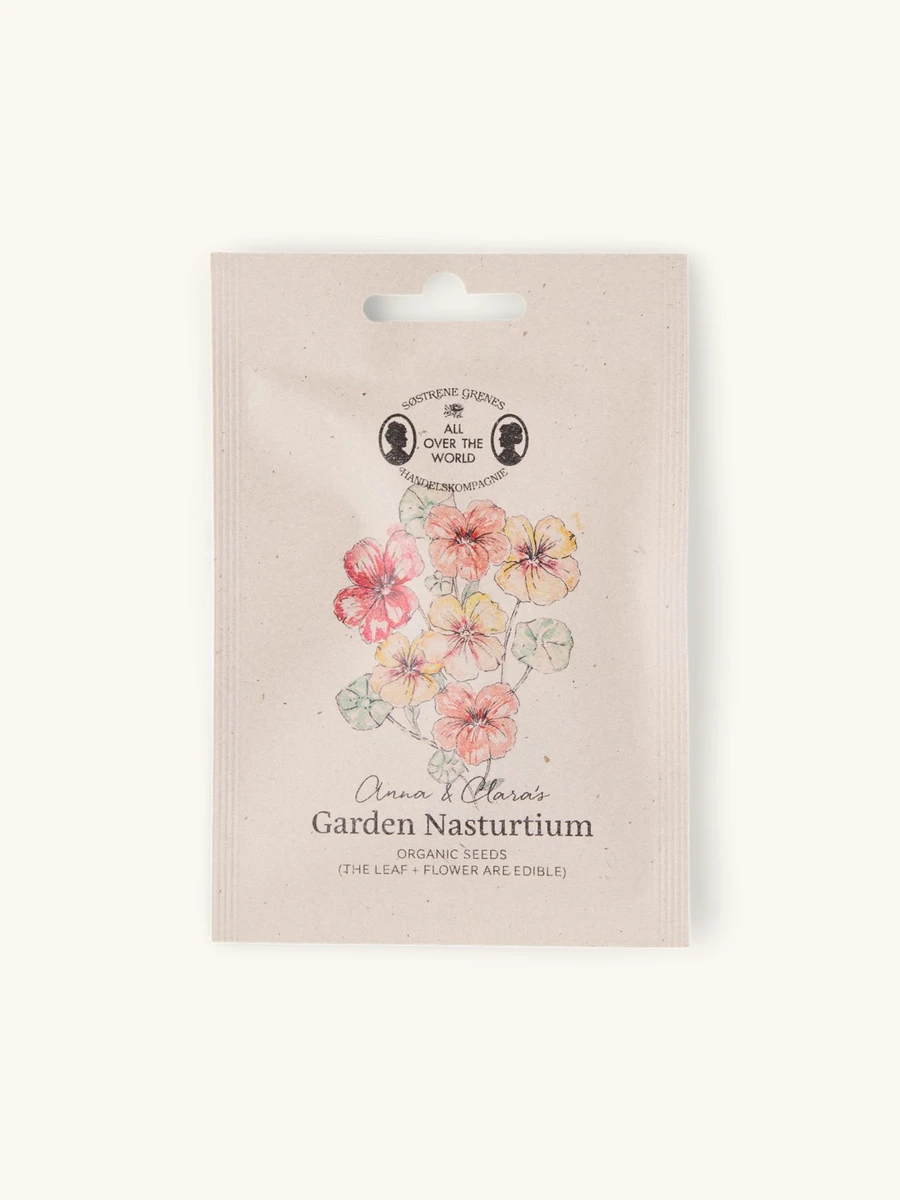 Graines de capucines de jardin biologiques