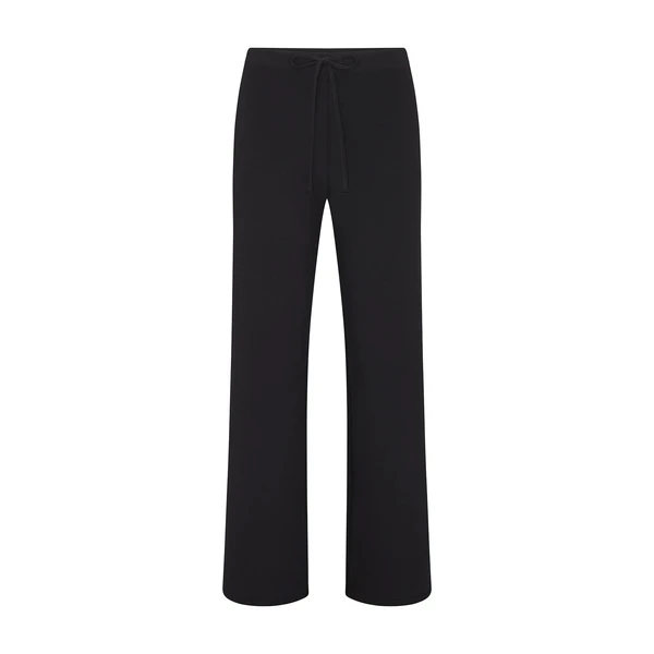 COTTON JERSEY STRAIGHT LEG PANT | SOOT
