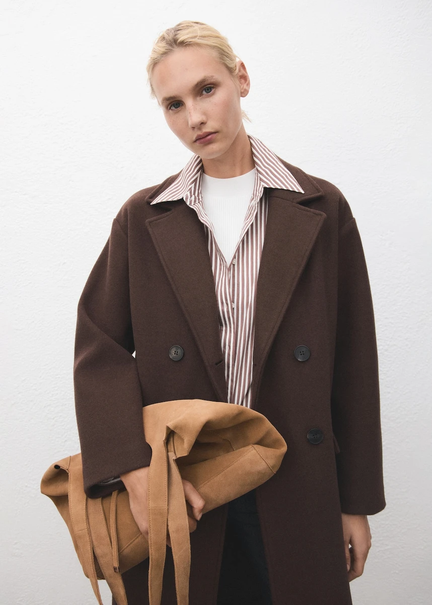 Sac fourre-tout suède - Femme | MANGO France métropolitaine