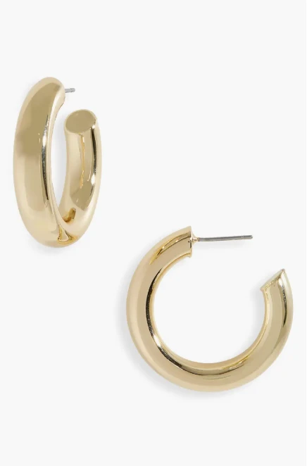 Nordstrom | Tube Hoop Earrings