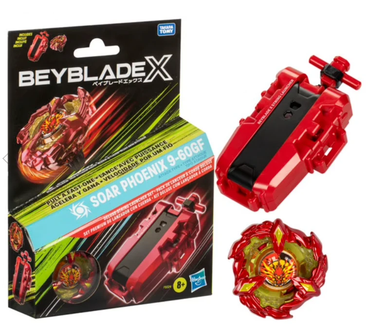 Beyblade X Lanceur à corde deluxe avec toupie