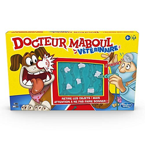 Docteur Maboul Vétérinaire - Jeu de societe pour enfants - Jeu éducatif - Version française