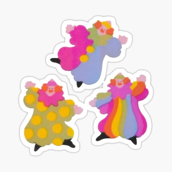 clowns | Sticker
