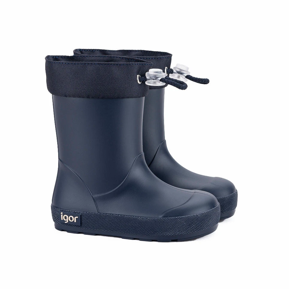 Bottes souples de la marque Igor. Bottes de pluie Igor. Igor barefoot