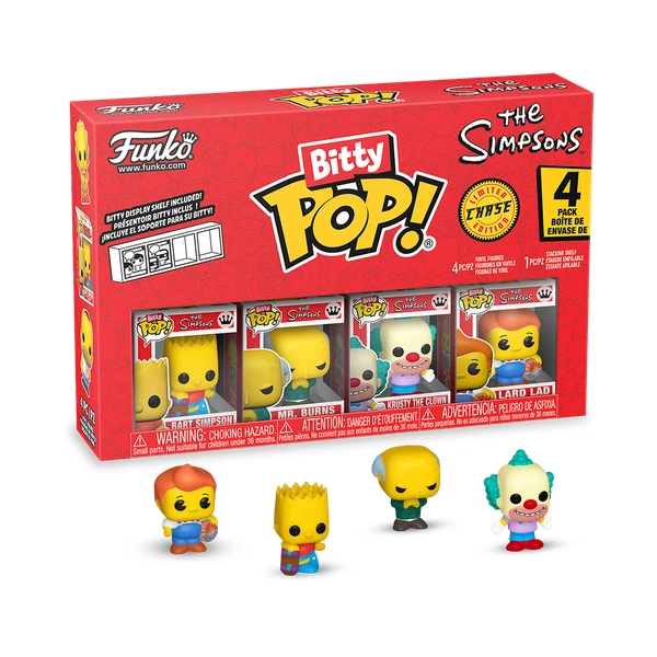 BITTY POP! THE SIMPSONS 4-PACK SERIES 1