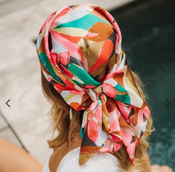 Carré – Foulard Rosa