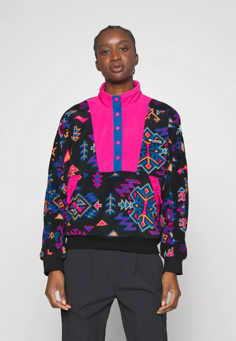 WINTERTRAINER - Sweat polaire - black woven nat