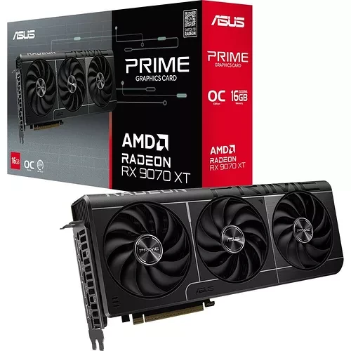Asus Radeon RX 9070 XT PRIME O16G - Carte graphique - Top Achat