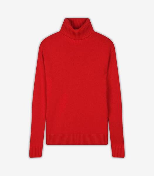 Col Roulé 4 fils (W20 / FEMME / Rouge)