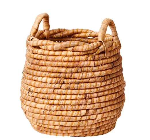 KEISHA Panier naturel H 37 cm; Ø 33 cm