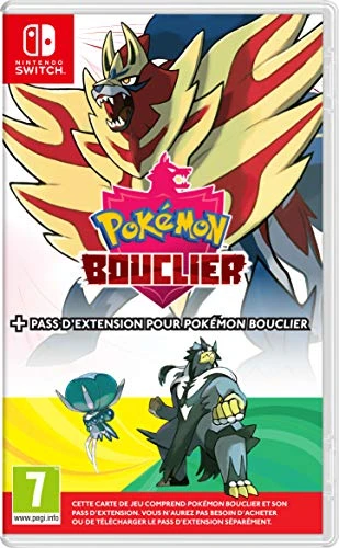 Pokemon Bouclier + Pass Extension pour Pokemon Bouclier (Nintendo Switch)