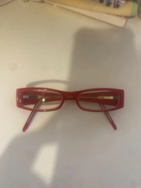 Monture lunettes dolce&gabbana rouge