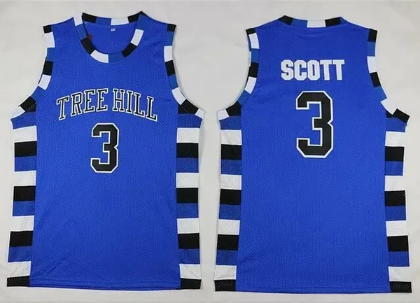 17.73€ |Maillot de basket ball One Tree Hill Ravens, film 3 Lucas Scott 23 Nathan Scott cousu | AliExpress