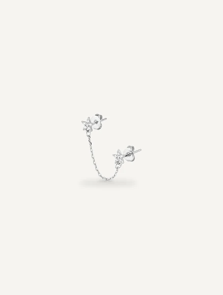 PAIRE DE BOUCLE D'OREILLE BABY STARS