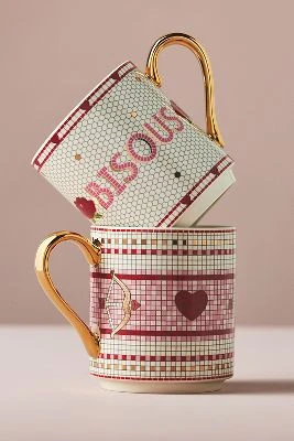 Le Mug en Grès Bistro: Édition Love