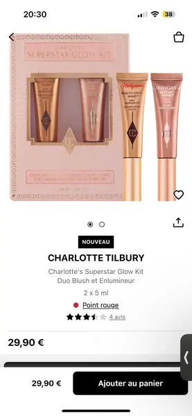 Charlotte's Superstar Glow Kit - Duo Blush et Enlumineur
