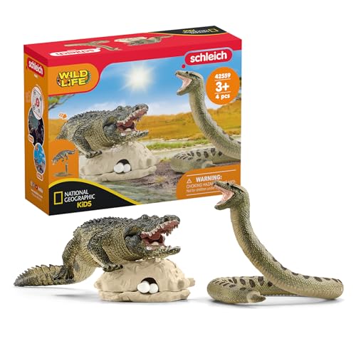 Schleich 42558 Expédition En Antarctique - Coffret 19 Pièces WILD LIFE Dès 3 Ans