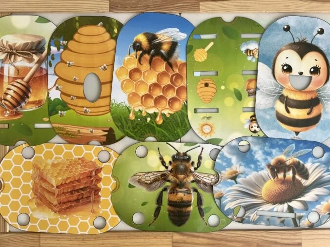La ferme, 31 Inserts à imprimer parfait pour trofast Ikea