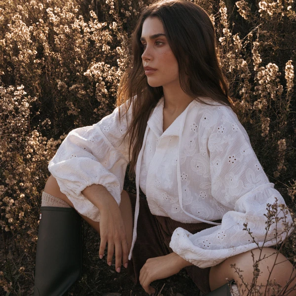 STONE blouse - IVORY