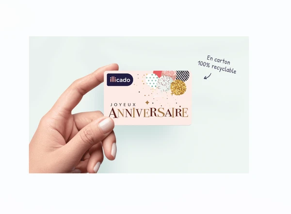 Carte cadeau ILLICADO (multi-enseignes)