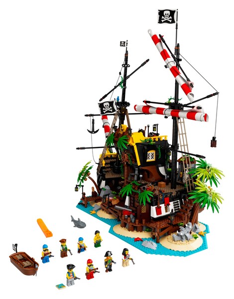 Les pirates de la baie de Barracuda 21322 | Ideas | Boutique LEGO® officielle FR