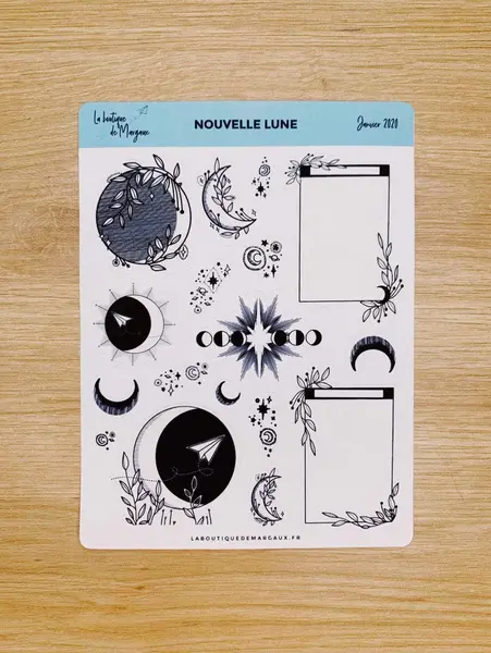 Nouvelle Lune - Stickers