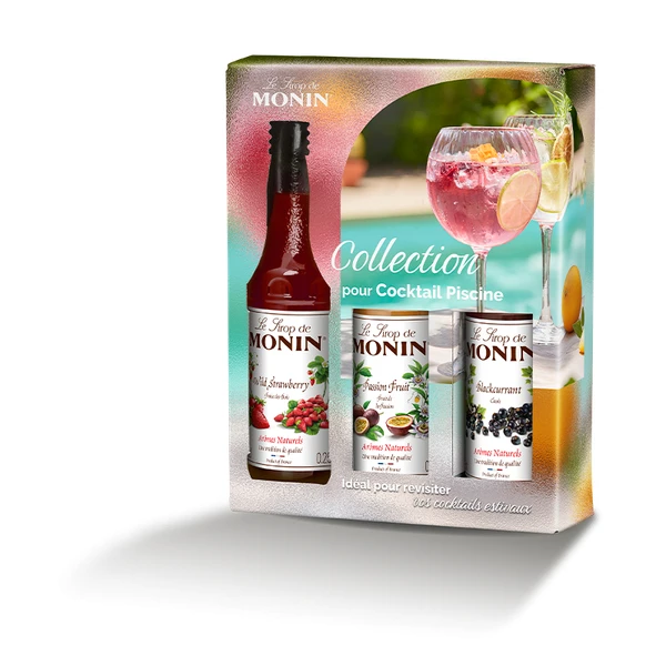 Coffret de Sirops pour Cocktails - 3x25cl