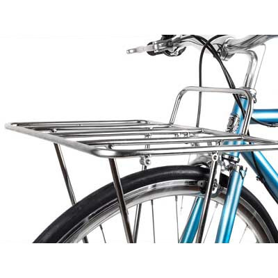  Porte-bagages avant argent pour vélo Frontière - BLB 