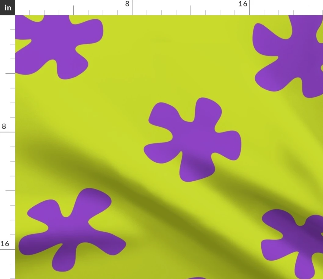 Star Shorts Fabric | Spoonflower