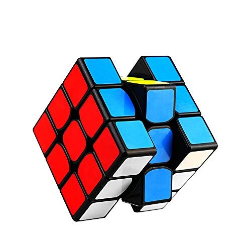 Etmury Speed Cube,Cube Magique 3x3x3 de Vitesse Magique Lisse Facile à Tourner pour Jeu d'entraînement Cérébral ou Cadeau de Vacances