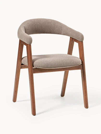 Chaise à accoudoirs avec garnissage Nik | Westwing