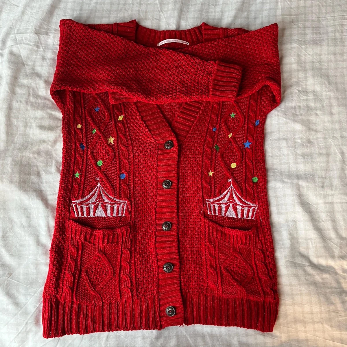 Circus Cardigan | Clowncore Collection | Made to Order