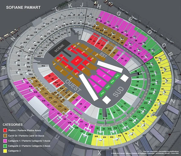 Sofiane Pamart au Stade de France - Billetterie officielle