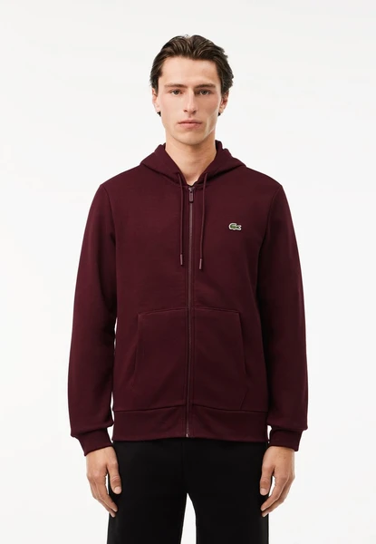 UNISEX - Sweat zippé - bordeaux bzd