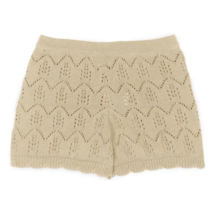 Short Bimba Maille | Ecru