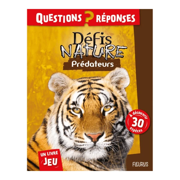 Livre Défis Nature - Prédateurs