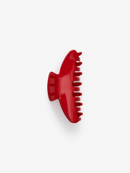 Grosse pince à cheveux – Rouge – Femme – ARKET FR