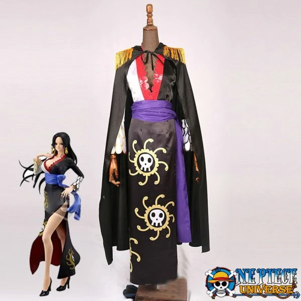 Boa Hancock Outfits Stampede Dress and Cloak Cosplay HOT | One Piece Universe Store