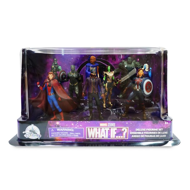 Marvel deluxe store figure set