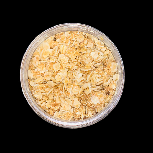 Oats body scrub
