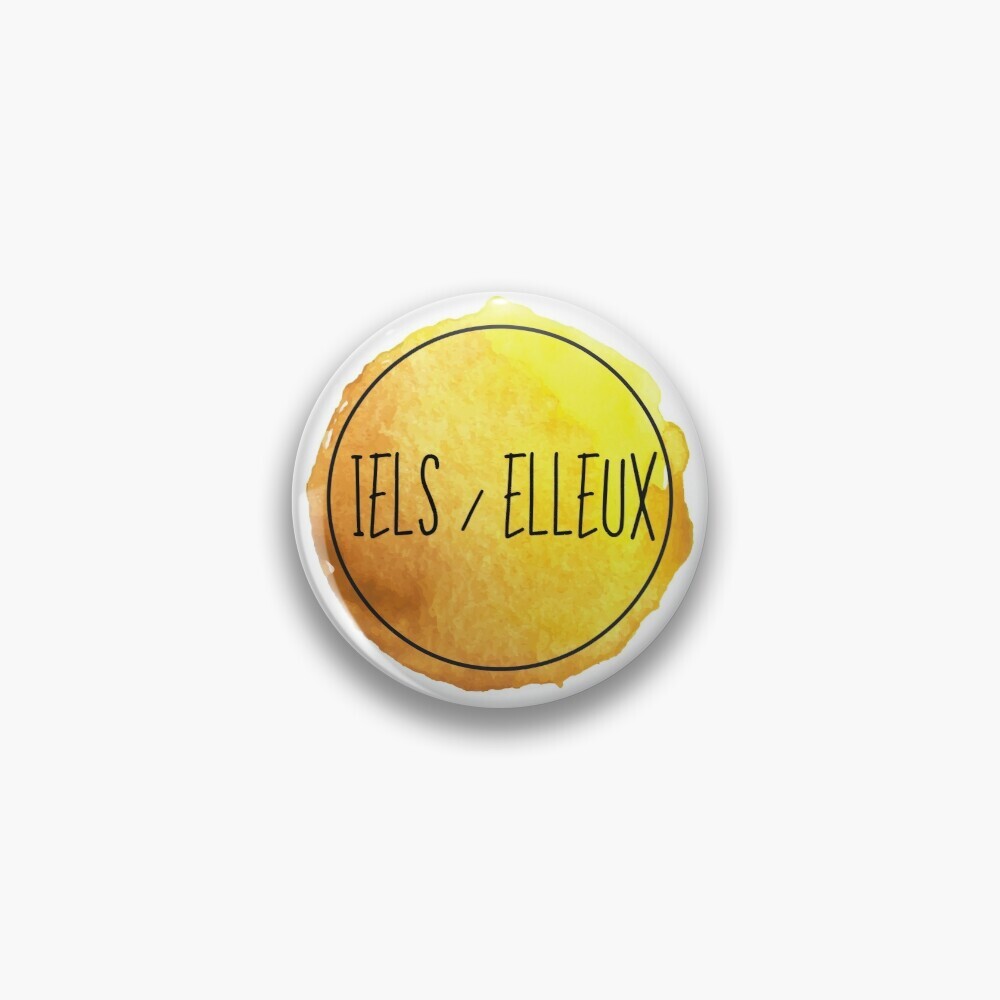 Iels/ Elleux - Jaune | Badge