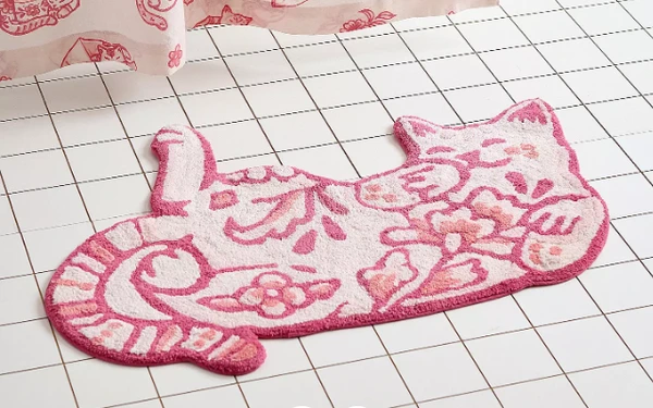 Tapis de bain Chat de Delft