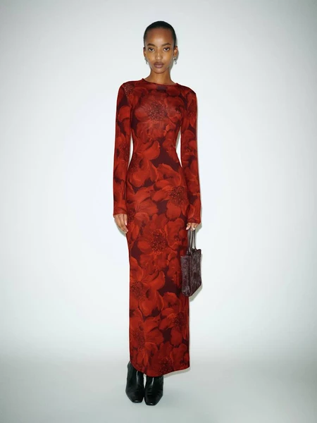 Robe en maille Tommie