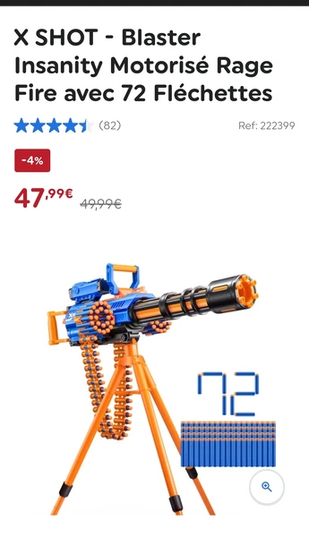 X shot blaster 