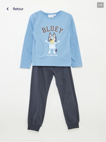 Pyjama Bluey Kiabi