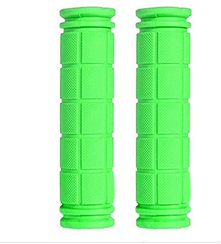 LeSB BMX Grips de VTT de montagne Vélo Guidon Poignée en caoutchouc souple Bar End (Vert): Amazon.fr: High-tech