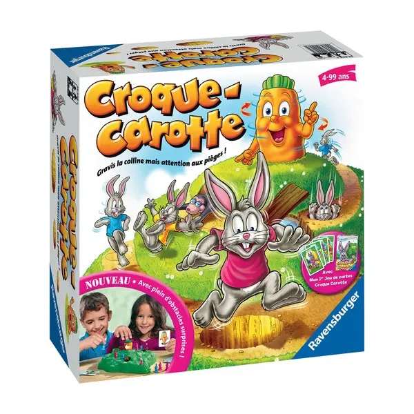 Reconditionné - Croque Carotte et mon Premier Jeu de Cartes