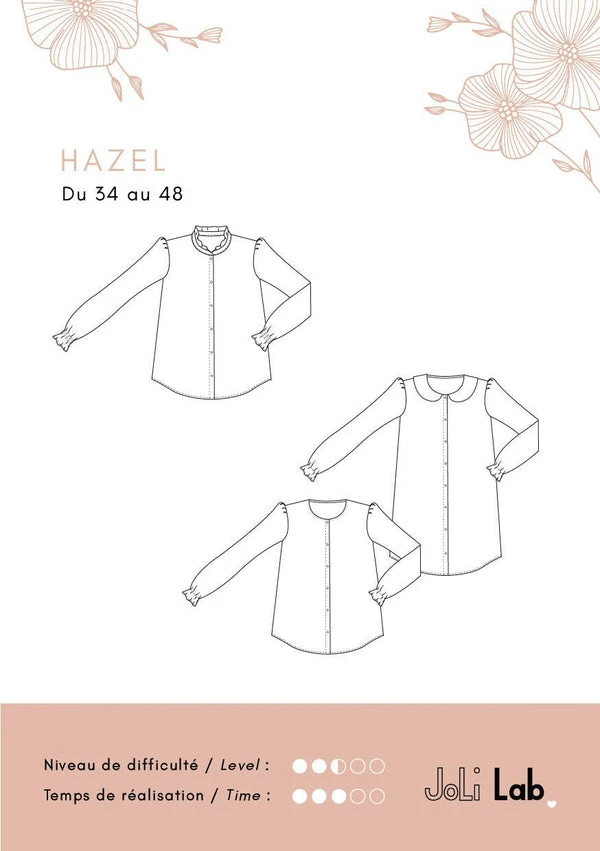 Chemise / robe Hazel - Patron Couture PDF