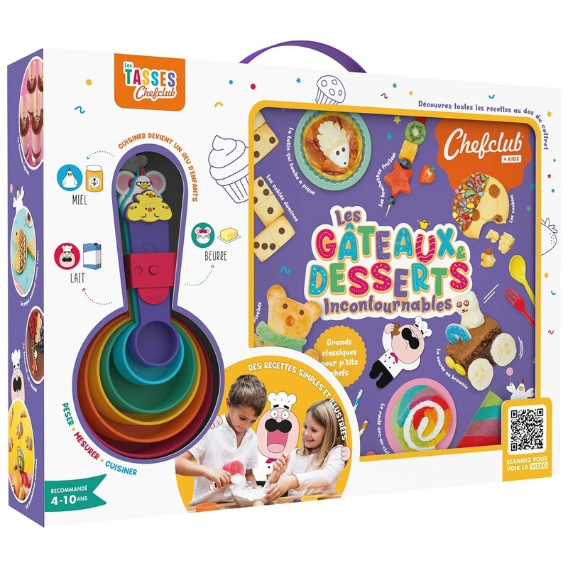 Chefclub - Kids Coffret Les Gâteaux & Desserts Incontournables | Smyths Toys France